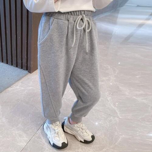 Toddler Girls Pants Patchwork Pants For Girl Solid Color Pants For Children Spring Autumn Girls Clothing