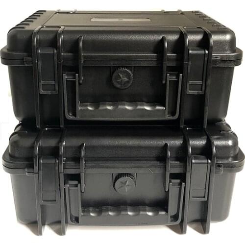 Tool Case Impact Resistant Safety Case Tool Box Plastic Sealed Safety Equipment Instrument Case Outdoor Shockproof Storage Box