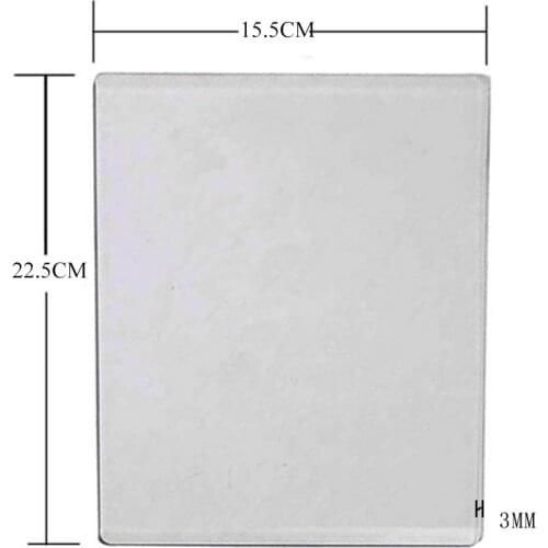 DABOXIBO 3mm/ new arrival Cutting Plate Spare Plate for Die cut Machine to Replace the board in the machine as a consumable for