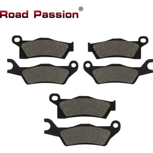 Road Passion Motorcycle Front and Rear Brake Pads for Can Am Outlander 450 500 Max 650 800 1000 4X4 EFI STD DPS XT ATV 2012-2017
