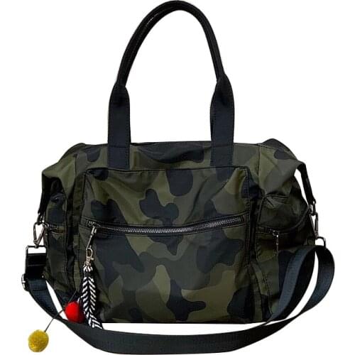 Summer Womens Messenger Boston Bag Casual Sports Solid Printed Spalshproof Shoulder Crossbody Bag