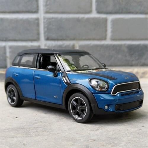 1:24 MINI Countryman Alloy Car Model Diecasts Metal Vehicles Metal MINI Car Model Collection High Simulation Childrens Toys Gift