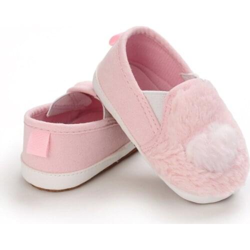 Fashion Canvas Baby Girl Shoes Newborn Breathable Anti-Slip Cotton Shoes Casual Walking Shoe Toddler Soft Soled First Walker