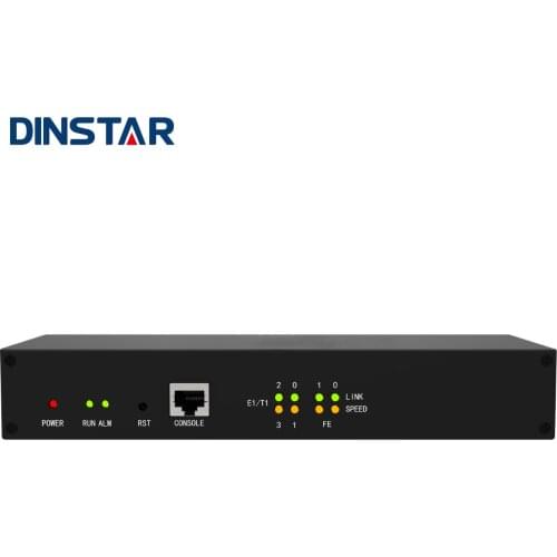 Wholesale voip supplier 1E1 gateway digital gateway Dinstar pri MTG200-1E1