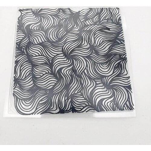 10x10cm Curly Leaves Clear Stamps Transparent Seal Silicone Seal TPR Christmas Wedding Roller Stamps DIY Scrapbook Album Card