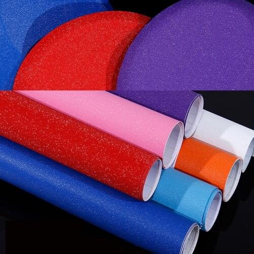 Various Color Diamond Sandy Sparkle Vinyl Wrap Film Car Wrap Foil Sticker Sheet Bike Console Computer Laptop Skin Phone Cover