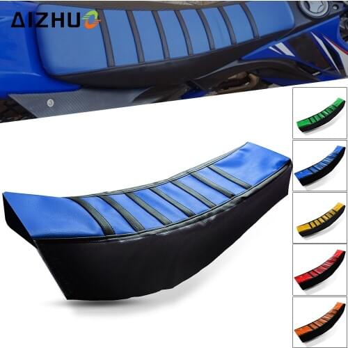Motorcycle Rubber Striped Soft-Grip Gripper Soft Seat Cover For YAMAHA WR250R WR250X SEROW225/250 TTR250 XT250X TTR 600