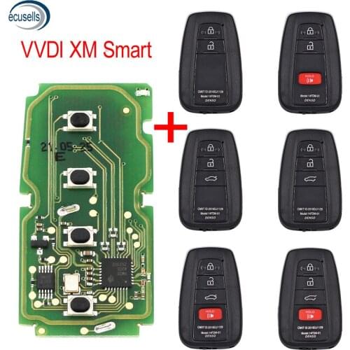 Xhorse VVDI XM Smart Key Universal Remote For Toyota 8A /4D for KEY TOOL Plus Max VVDI2 VVDI Mini Board 0020 2110 3370 5290 F43