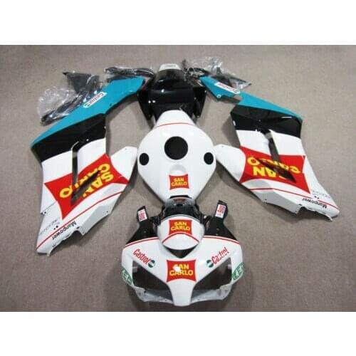 Wotefusi ABS UV Paint Bodywork Fairing Injection For Honda CBR 1000 RR 2004 2005 (HL)