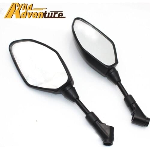 Rearview Mirrors For Yamaha MT 07 MT09 MT-01 MT-03 MT-09 R25 For Kawasaki Z750 Z800 Z1000 Rear View Mirror Street Bike 8MM 10MM