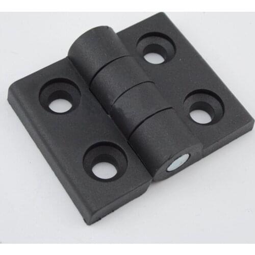 10pcs/lot 45*56 plastic hinges for door new ABS nylon black plastic hinge 45 * 56mm large spot hot sale Promotions