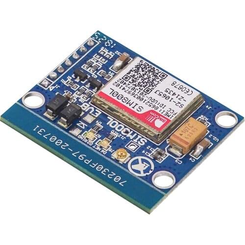 10PCS SIM800L V2.0 5V Wireless GSM GPRS MODULE Quad-Band W/ Antenna Cable Cap