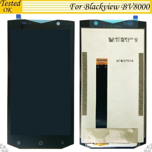 100% Tested Working For Blackview BV8000 / BV8000 Pro LCD Display +Touch Screen Digitizer Assembly For Blackview BV 8000 LCD