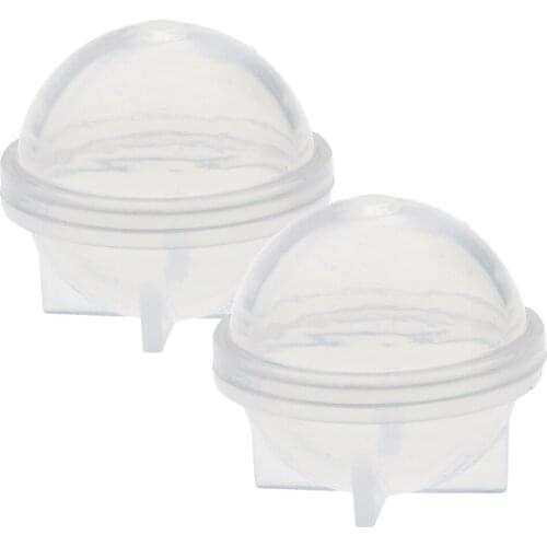 2 Set DIY Round Sphere Ornaments Silicone Mold Mould Jewelry Making 20mm