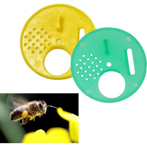 5pc Beehive Door Beekeepers Tools Bee Keeping House Nest Gate Nest Equipment Plastic Beeing Entrance Disc Vent Hole