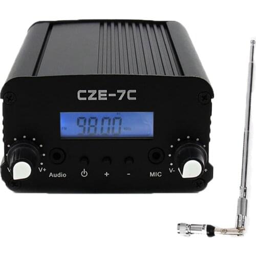 76 ~ 108Mhz Adjustable Wireless FM Transmitter 1w/7w Watts