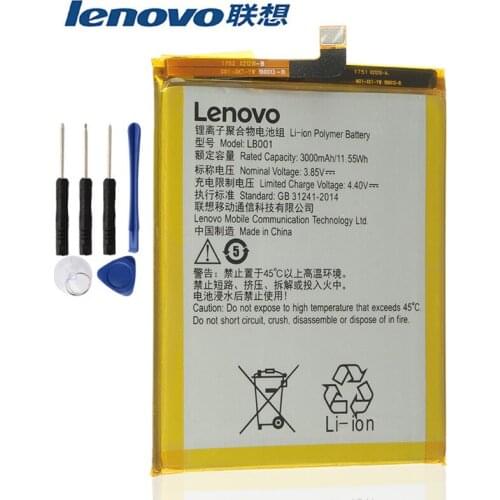 High Quality 3000mAh LB001 battery for Lenovo K320T mobile Phone battery with repairs tools