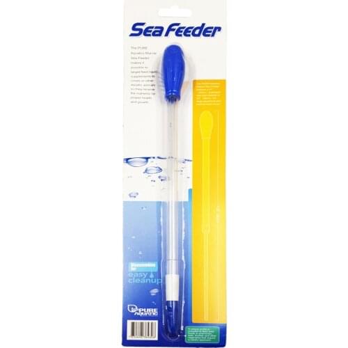 Acrylic Coral Feeder Aquarium SPS HPS Coral feeder LPS SPS multi-function telescopic feeding straw with scale