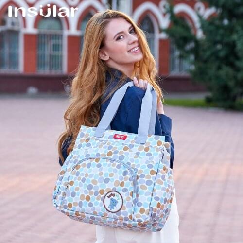 Free Shipping Multi-function Mommy Bags Baby Diaper Backpack Pregnant Womans Bags Large Capacity Waterproof Fashion and Durable
