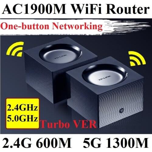 Easy expand Mesh Wireless WiFi System with Turbo, 6 high-power PA, 11AC 2.4G+5GHz 600M/1300M WiFi Wireless Router WiFi Repeater