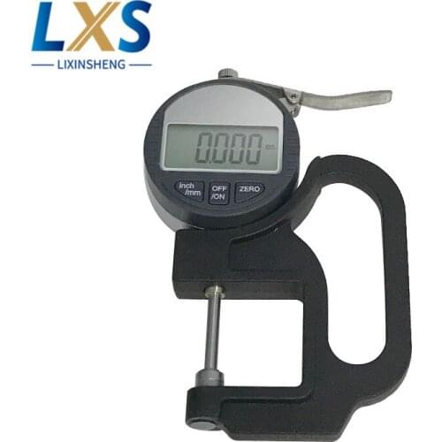 Fabric/Paper/Film Digital Thickness Gauge 0~25mm Mini Digital Display Micrometer Thickness Gauge