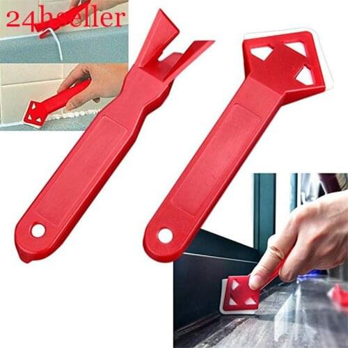 Hot Sale 2 Pieces / set Mini Handmade Tools Scraper Utility Practical Floor Cleaner Tile Cleaner Surface Glue Residual Shovel