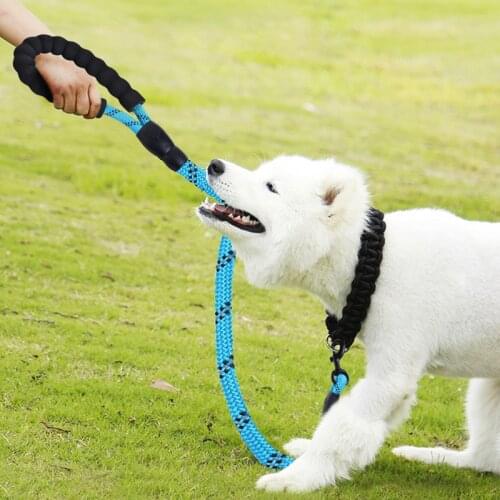 Hondenriem Reflective Durable Large Dog Leash Training Running Rope Medium Big Dog Collar Leashes Strong Lead Rope Rottweiler