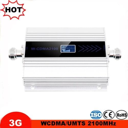 Mobile 3G cellular Signal Booster 2100mhz 3g Signal Repeater,LCD Display Mini 3G LTE WCDMA UMTS 2100Mhz 3G signal amplifier