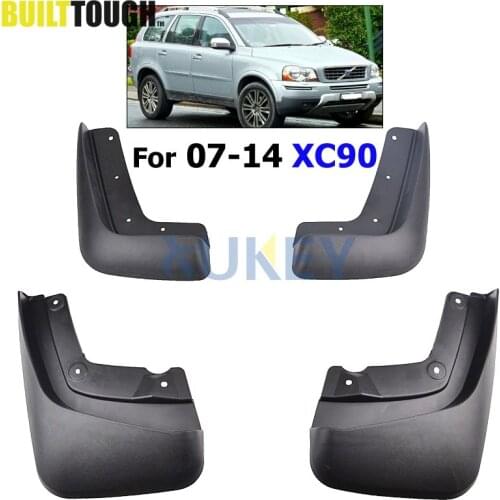 Front Rear Car Mud Flaps For VOLVO XC90 2007-2014 Mudflaps 2008 2009 2010 2011 2012 2013 Splash Guards Mud Flap Mudguards Fender