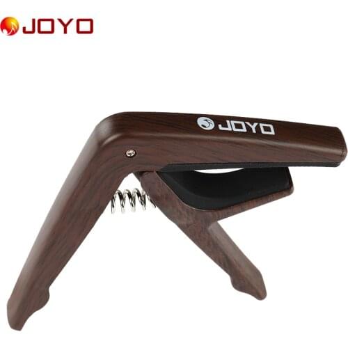 JOYO JCP-01 Plastic Guitar Capo for 6 String Acoustic Electric Guitar Wood colors Guitar Accessories