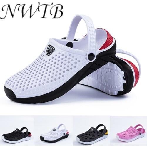 Fashion Beach Sandals Thick Sole Slipper Waterproof Anti-Slip Sandals Flip Flops for Women Men