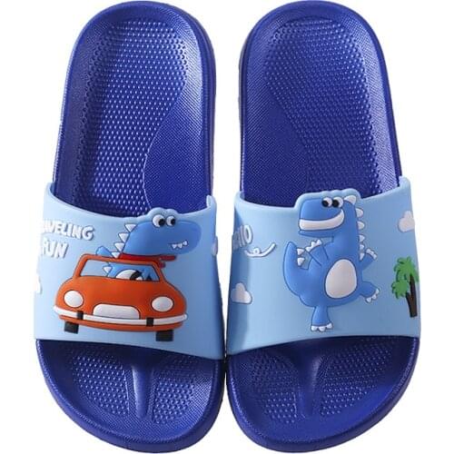 Children Cartoon Slippers Girls Summer Beach Sandals Kids Bathroom Flip Flops Toddler Boys Indoor Flip Flops Baby Home Shoes Hot