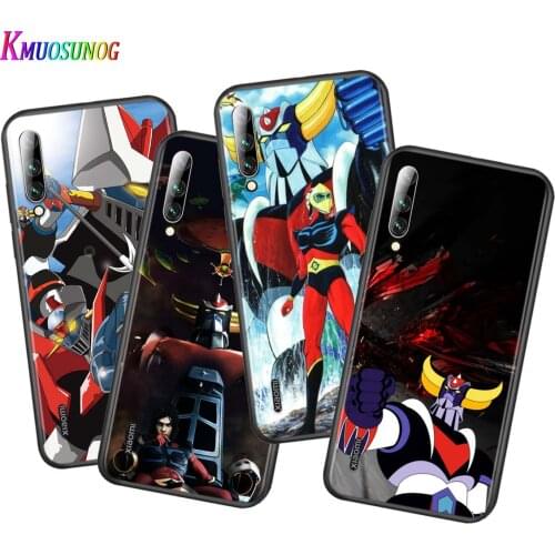 Silicone Cover UFO Robot Grendizer for Xiaomi Mi 10 9T CC9 Pro Note 10 9 SE 8 A3 A2 A1 Lite Play Mix 3 Black Phone Case