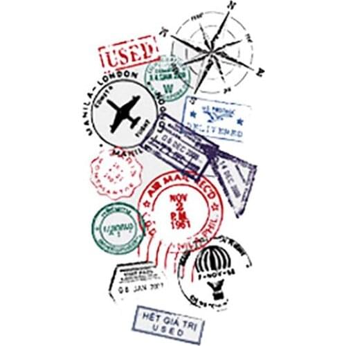 159MM×101MM tattoo stickers big picture simulation personality waterproof men and women around the world