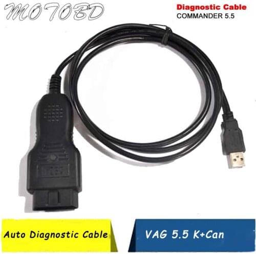 VAG K CAN Commander 5.5+ PIN Code Reader 3.9 Beta VAG 5.5 Immo Odometer Correction Tool VAG 5.5 + 3.9 USB Interface for Audi Car