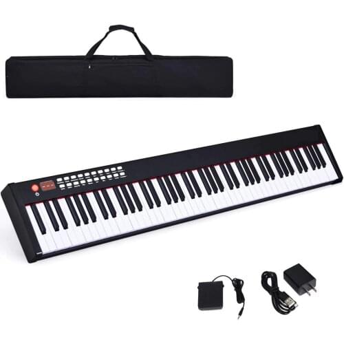 WERSI portable electronic piano 88-key beginner hand-rolled piano portable intelligent piano BX-II