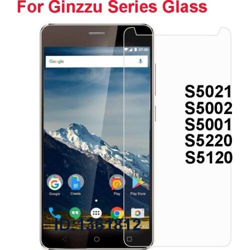 Ginzzu S5120 S5021 S5002 S5001 S5220 Tempered Glass Protective Film For Ginzzu S5021 Glass Screen Protector Mobile Phone Film