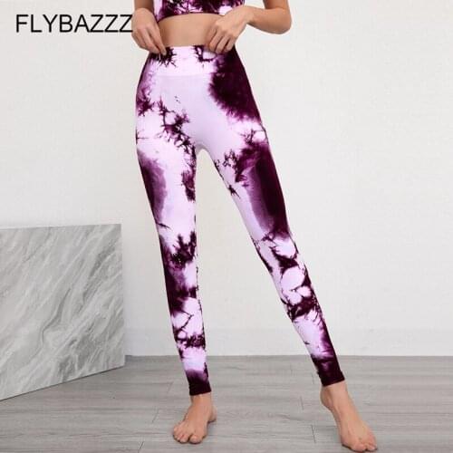 Women Seamless Slim Yoga Pants Sportswear Workout Fitness Clothing Jogging Running Pants Gym Tights Stretch Print Yoga Leggings
