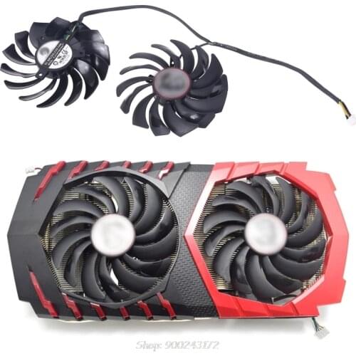 2PCS PLD10010S12HH 4PIN FOR MSI Radeon R9 RX470 480 570 580 GTX1080Ti 1080 1070 1060 GAMING Graphics Card Cooler O28 20 Dropship