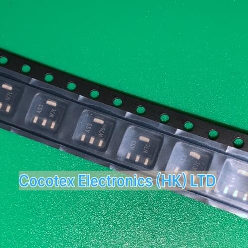 20pcs/lot BST52,135 SOT-89 AS3 BST 52 A53 TRANS NPN DARL 80V 1A SOT89 BST52135
