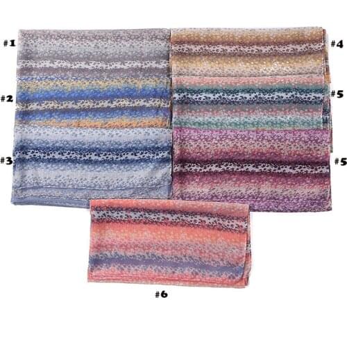 2021 Fashion Newest Floral Printed Cotton Voile Scarf Shawls Wraps Hijabs 7Colors 10pcs/lot