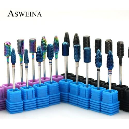 27 Type Carbide Nail Drill Burr Rotary Elecreic Files Bits Manicure Milling Cutter For Electric Machine Accessories Tools