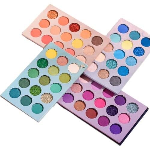 Beauty Glazed 60 Colors Four-layer 3D Eyeshadow Palette Cosplay Makeup Cosmetics Stage Set Pearl Eye Shadow