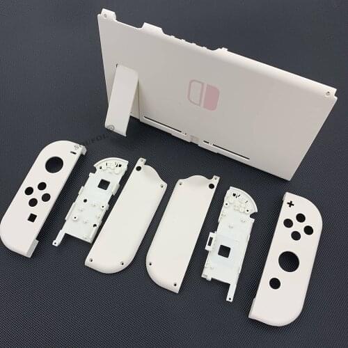 Ivory White Housing Shell Case Cover for Nintendo Switch NS Controller JoyCon Replacement Case for Nintendo Switch with Buttons