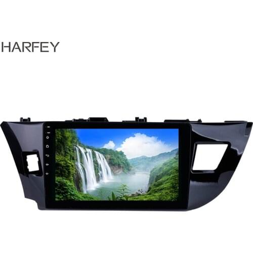 Harfey Touch Screen radio Bluetooth GPS Navigation system 10.1" Android 8.1 For Toyota LEVIN 2013-2015 HD 1080P Video AUX radio