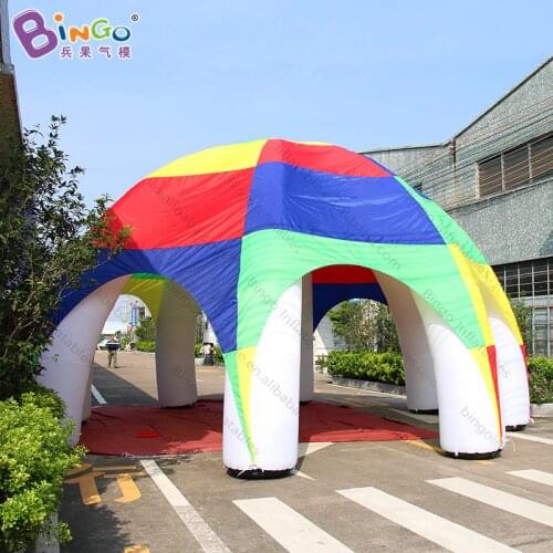 Customized 8X4.5 meters inflatable spider tent / inflatable gazebo tent / inflatable dome marquee toy tents