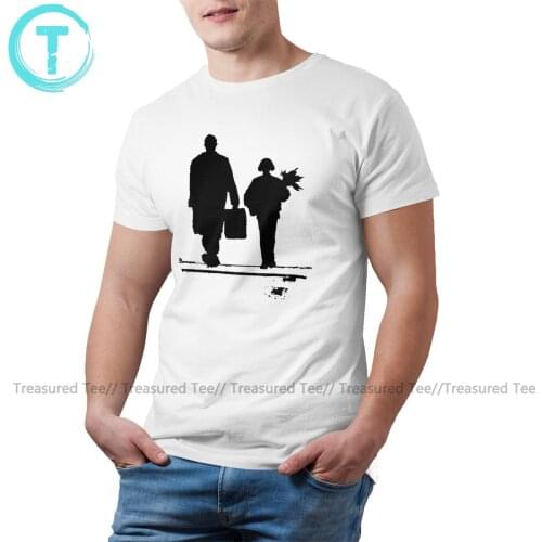 Leon The Professional T Shirt Leon The Professional T-Shirt Men Oversize Tee Shirt Fun Printed Tshirt