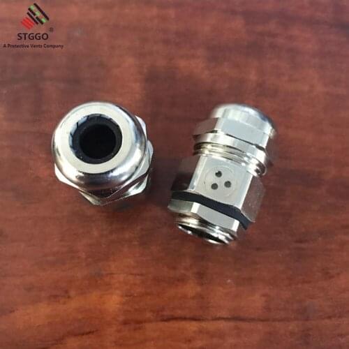 Metal M16*1.5 vented cable gland