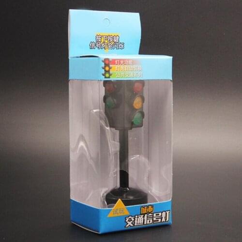 12.5CM Traffice Lights Model Auto Vehicle Model Toys Scenario Shows Simulation Children Kids Gifts Collection Display Ornaments