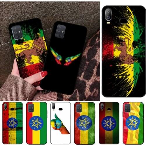 CUTEWANAN Ethiopia National Flag Soft Phone Case Capa For Samsung Galaxy A01 A11 A31 A81 A10 A20 A30 A40 A50 A70 A80 A71 A91 A51